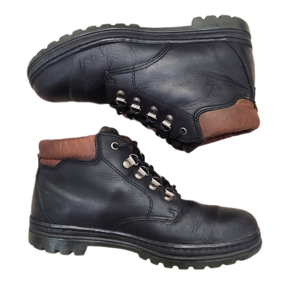TIMBERLAND Dausette Low Chukka, Black Ankle Boots, Women's 8.5 - Picture 2 of 8
